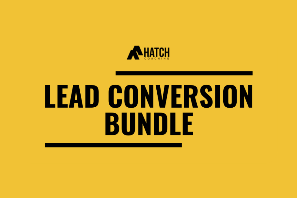 Lead Conversion Bundle Hatch Coaching