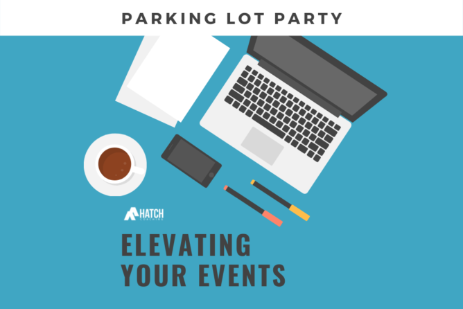 Parking Lot Party Event Template