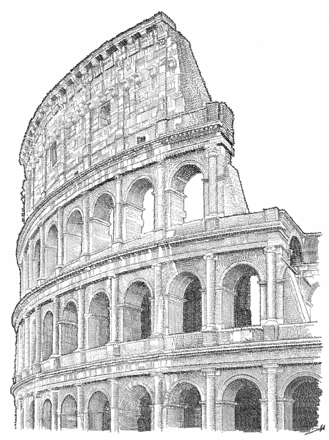 Roman Empire Print (18 x 24)